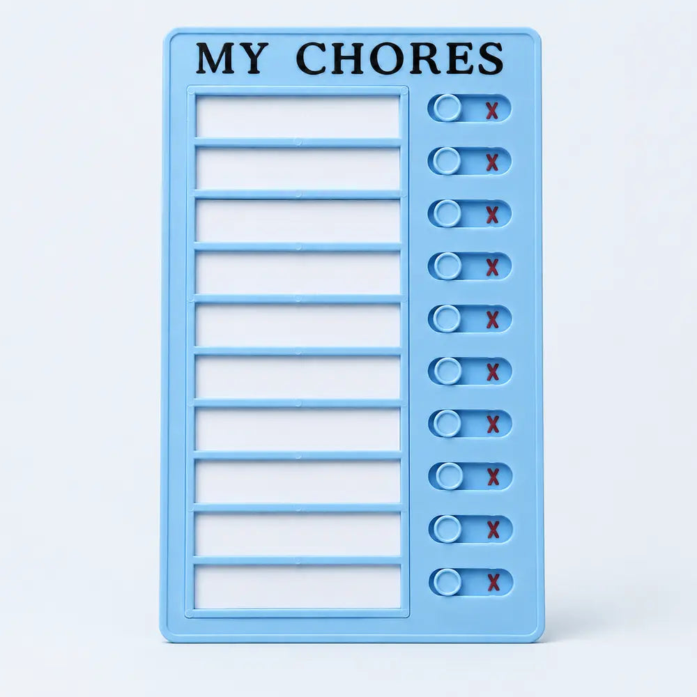 Tableau MY CHORES bleu
